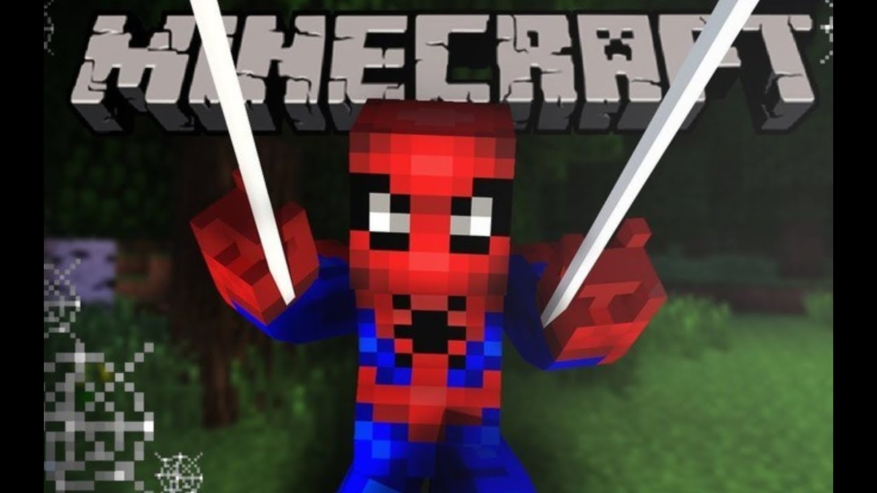 minecraft spiderman pack